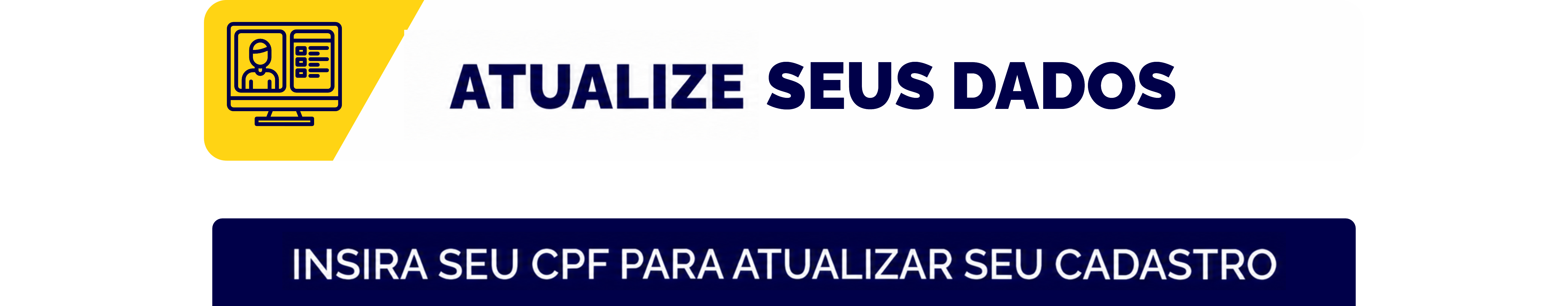 Altere seus dados